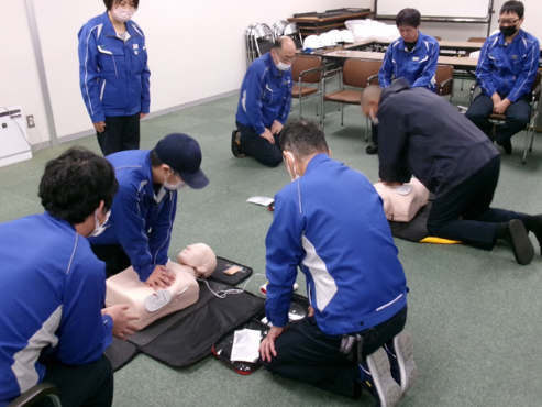 救命処置訓練